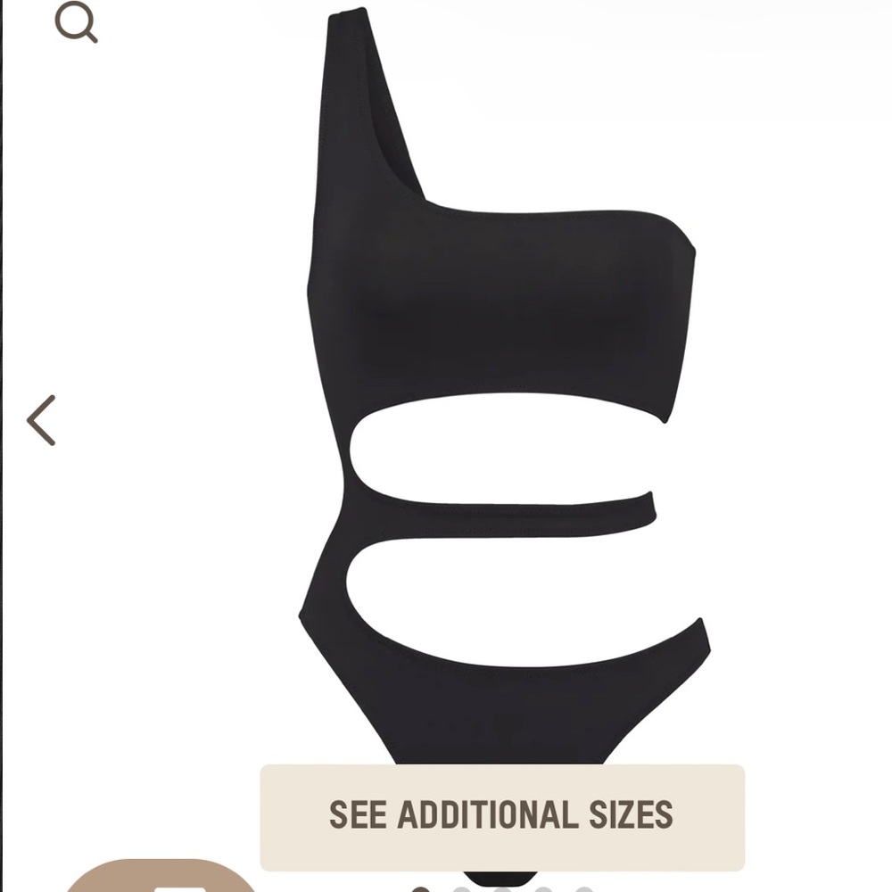 COPY - Skims Monokini in Black